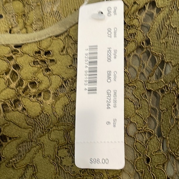 J Crew Lace Blouse in Olive - Picture 9 of 15